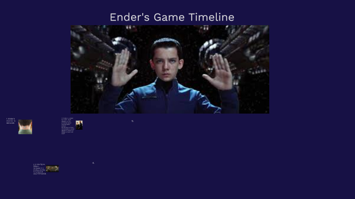 Ender's Game Timeline by Brandon Lee on Prezi