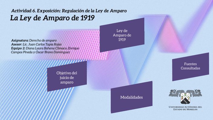 Actividad 6. Exposición: Regulación de la Ley de Amparo by Equipo UAEM