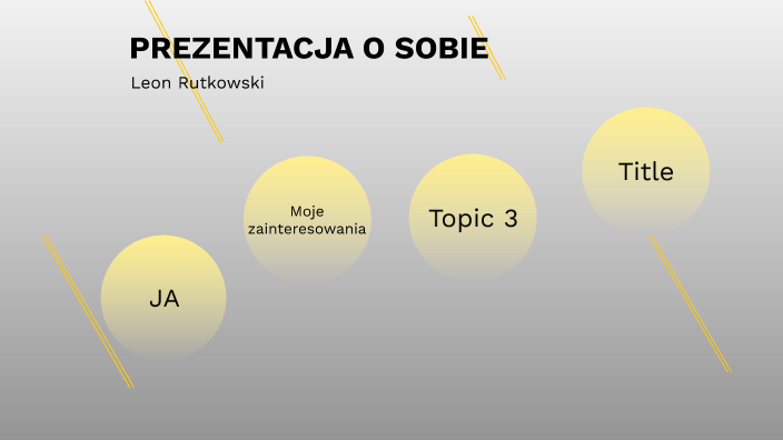 Prezentacja O Sobie By On Prezi 3985