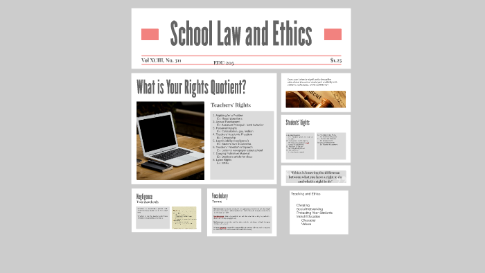 School Law and Ethics by Katie White on Prezi