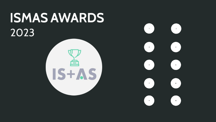 ISMAS AWARDS by zaira b on Prezi