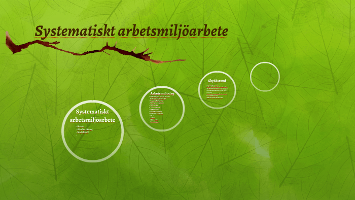 Systematiskt Arbetsmiljöarbete By Christoffer Stenson