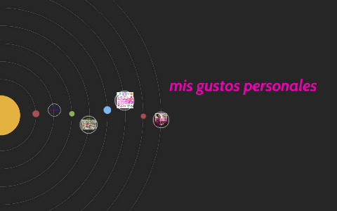 Mis Gustos Personales By Isella Gastelum