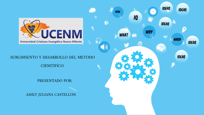 SURGIMIENTO Y DESARROLLO DEL METODO CIENTIFICO by ashly juliana ...