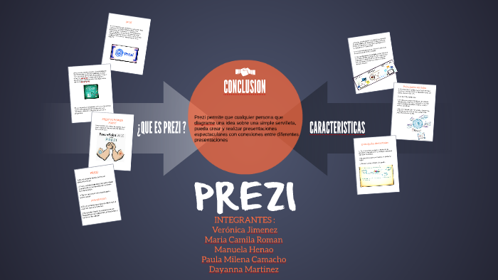 prezi y sus caracteristicas by Dayanna Martinez on Prezi