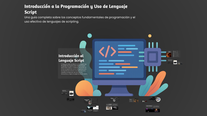 Scripts Programacion Introducción a la Programación y Uso de Lenguaje Script by Marilin ...