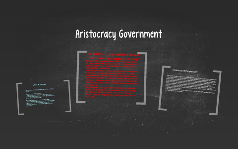 Aristocracy Government By Alexander Jimenez