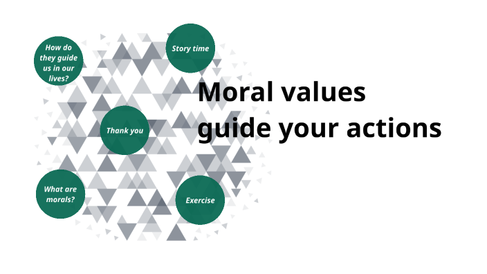 Moral values guide your actions by Aryana Thakur on Prezi