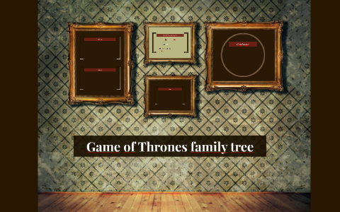 Game of Thrones Family Tree 