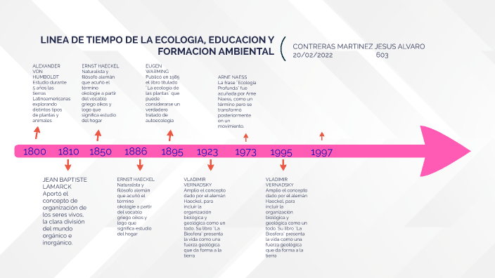 MEDIO AMBIENTE-LINEA DE TIEMPO by Alvaro Contreras