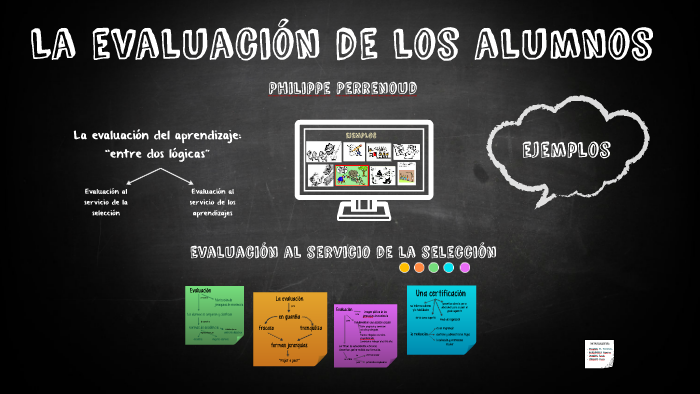 La evaluación de los alumnos by Flor Cassano on Prezi