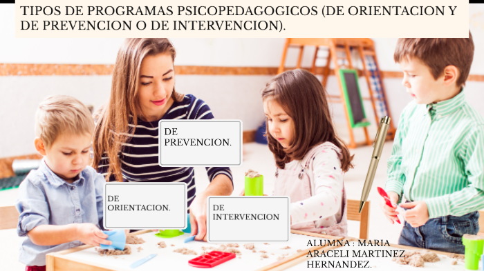 tipos de programas psicopedagogicos by Cheli Alvarado on Prezi