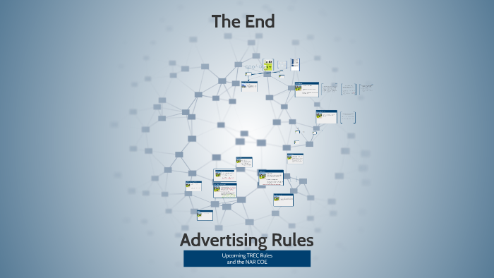 TREC Advertising Rules - David Jones by David Jones on Prezi
