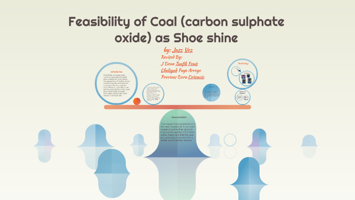 Feasiblity Of Coal As Shoe Shine By J Dean Taufik Fenis