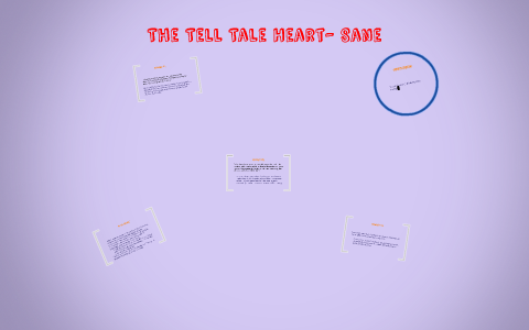 tell tale heart sane essay