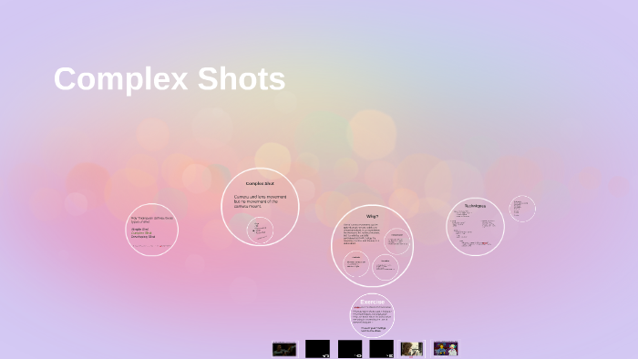 Complex Shots by Reuben Irving on Prezi