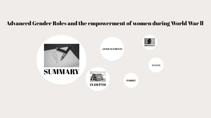 How Gender Roles Changed and how women were empowered during ww2 by ...