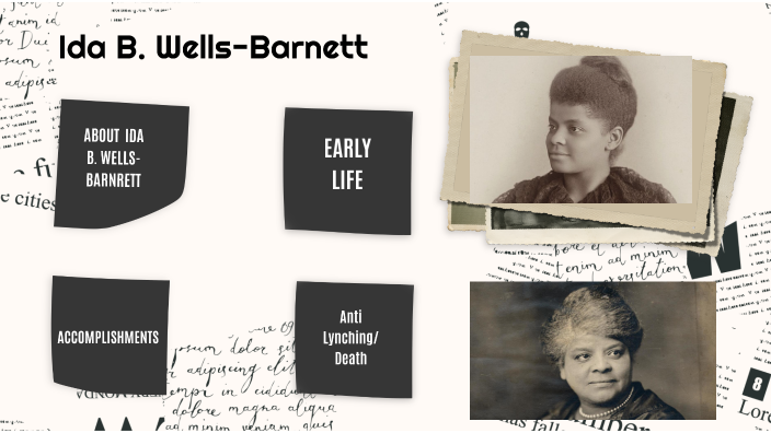 Ida B. Wells-Barnett Biography By AC - 07KA 777041 Ingleborough PS