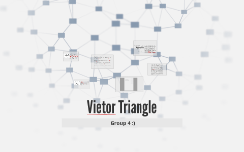 Vietor Triangle Chart