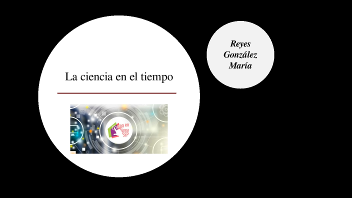 La ciencia en el tiempo by María reyes on Prezi