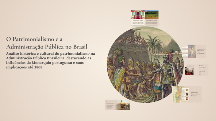 O Patrimonialismo e a Administração Pública no Brasil by micaelle da ...