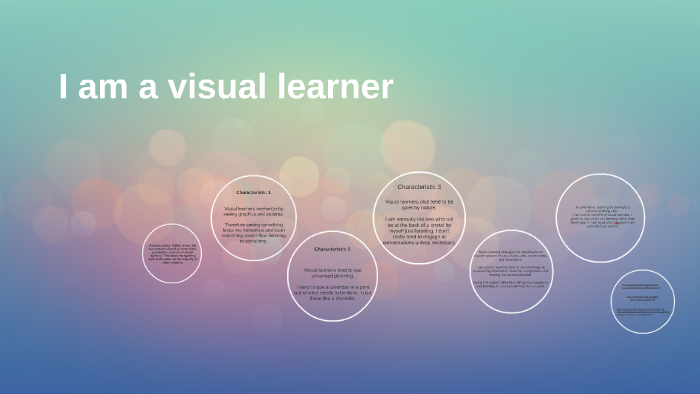Visual Learner Characteristics