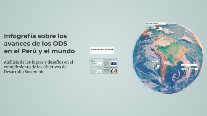 Infografía sobre los avances de los ODS en el Perú y el mundo by Andrea ...