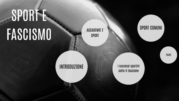 Sport e fascismo by Emma Marciasini on Prezi