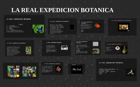 LA REAL EXPEDICION BOTANICA by Karol Daniela Rojas Guio on Prezi Next