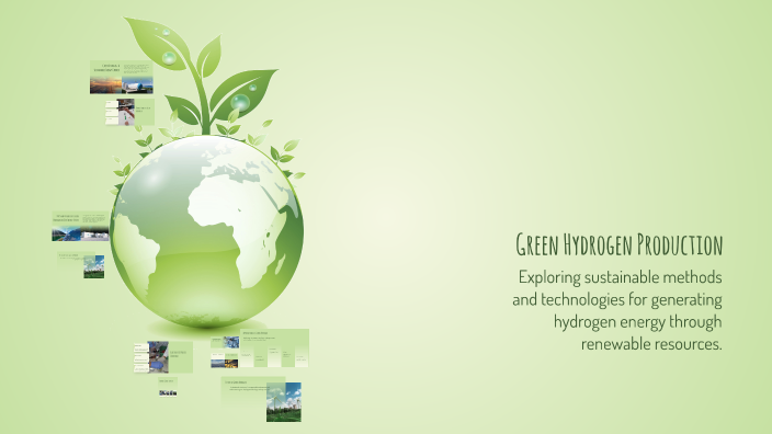 Green Hydrogen Production by Deshmanth A on Prezi