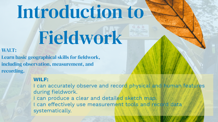 Field Work Introduction Introduction to Fieldwork by Anne Brosu on Prezi