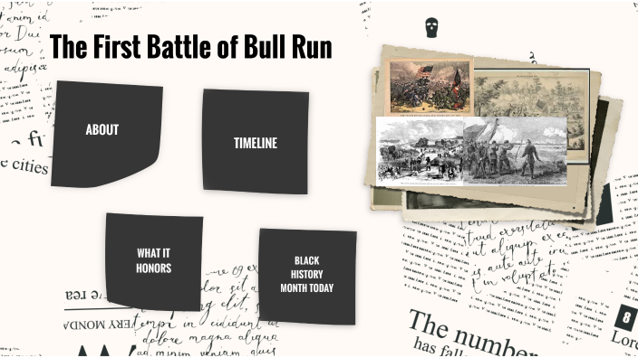 The First Battle of Bull Run by Joseph Schmude on Prezi