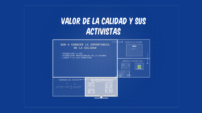 VALOR DE LA CALIDAD Y SUS ACTIVISTAS by Maria Ramirez