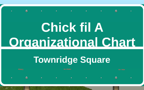 Chick Fil A Organizational Chart