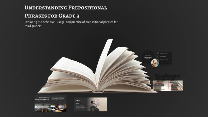 Understanding Prepositional Phrases for Grade 3 by Ruth Viegas on Prezi