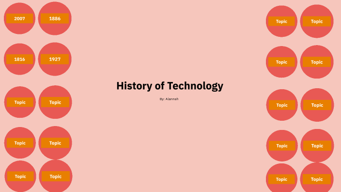 History of Technology by Alannah Zuniga on Prezi