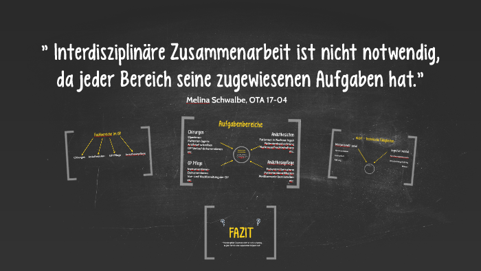 Interdisziplinäre Zusammenarbeit by Melina Kucz on Prezi