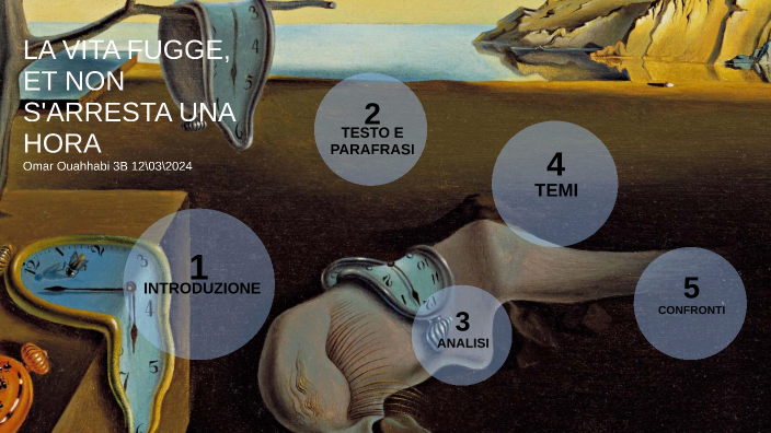 La Vita Fugge E Non S'arresta Un'ora Figure Retoriche LA VITA FUGGE, ET NON S'ARRESTA UNA HORA by Omar Ouabi on Prezi