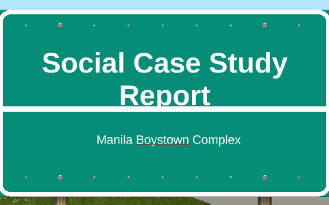 social case study report antipolo