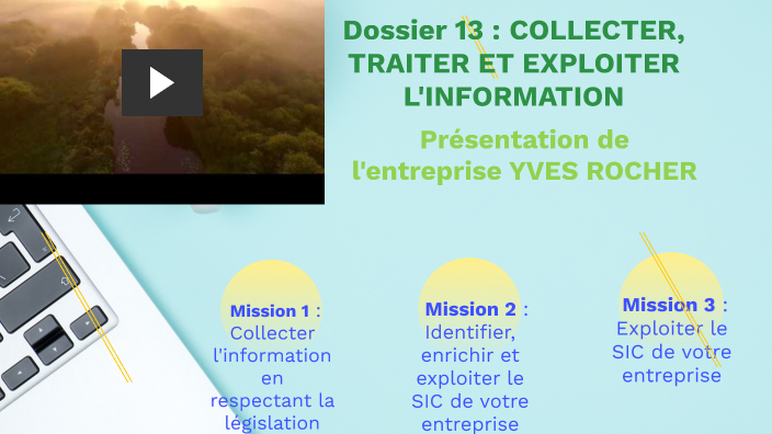 COLLECTER, TRAITER ET EXPLOITER L'INFORMATION by rudy tricoteaux on Prezi