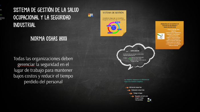 SISTEMA DE GESTIÓN DE LA SALUD OCUPACIONAL Y LA SEGURIDAD IN by Angela ...