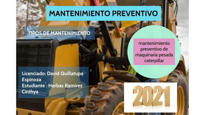 mantenimiento preventivo de maquinaria pesada caterpillar by Cinthya ...