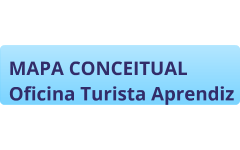 Turista Aprendiz - mapa conceitual 1 by maria pereira on Prezi