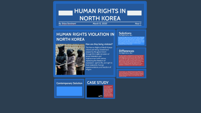 human rights in north korea essay