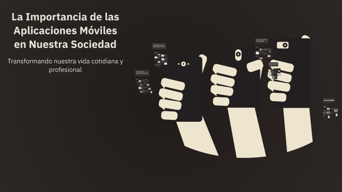 La Importancia de las Aplicaciones Móviles en Nuestra Sociedad by ...