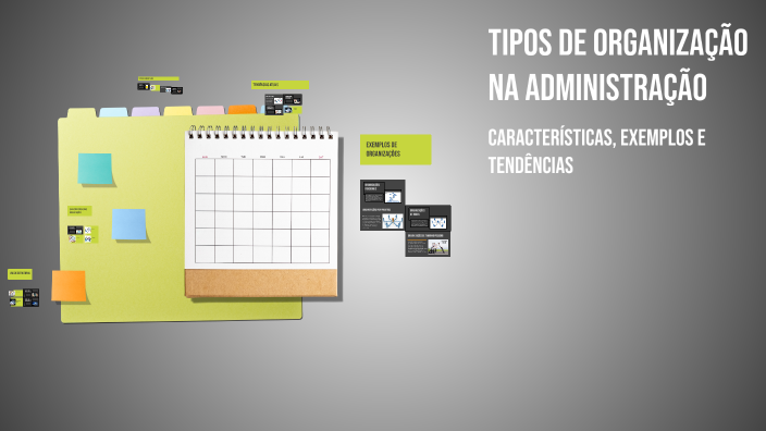 Tipos de Organização na Administração by Ana Luiza on Prezi
