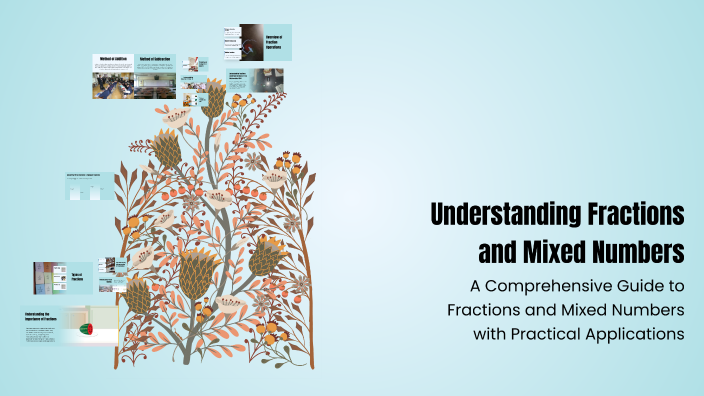Understanding Mixed Numbers Understanding Fractions and Mixed Numbers by Robert Wesolowski on Prezi