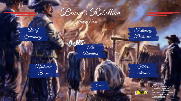 Nathaniel Bacon, Biography, Rebellion & Significance