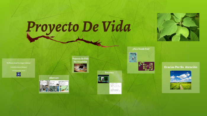 Proyecto De Vida by Carlos Julian Bayona Velásquez on Prezi