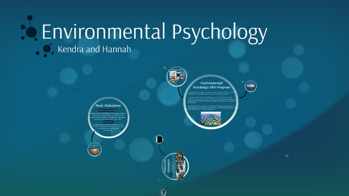 phd in environmental psychology